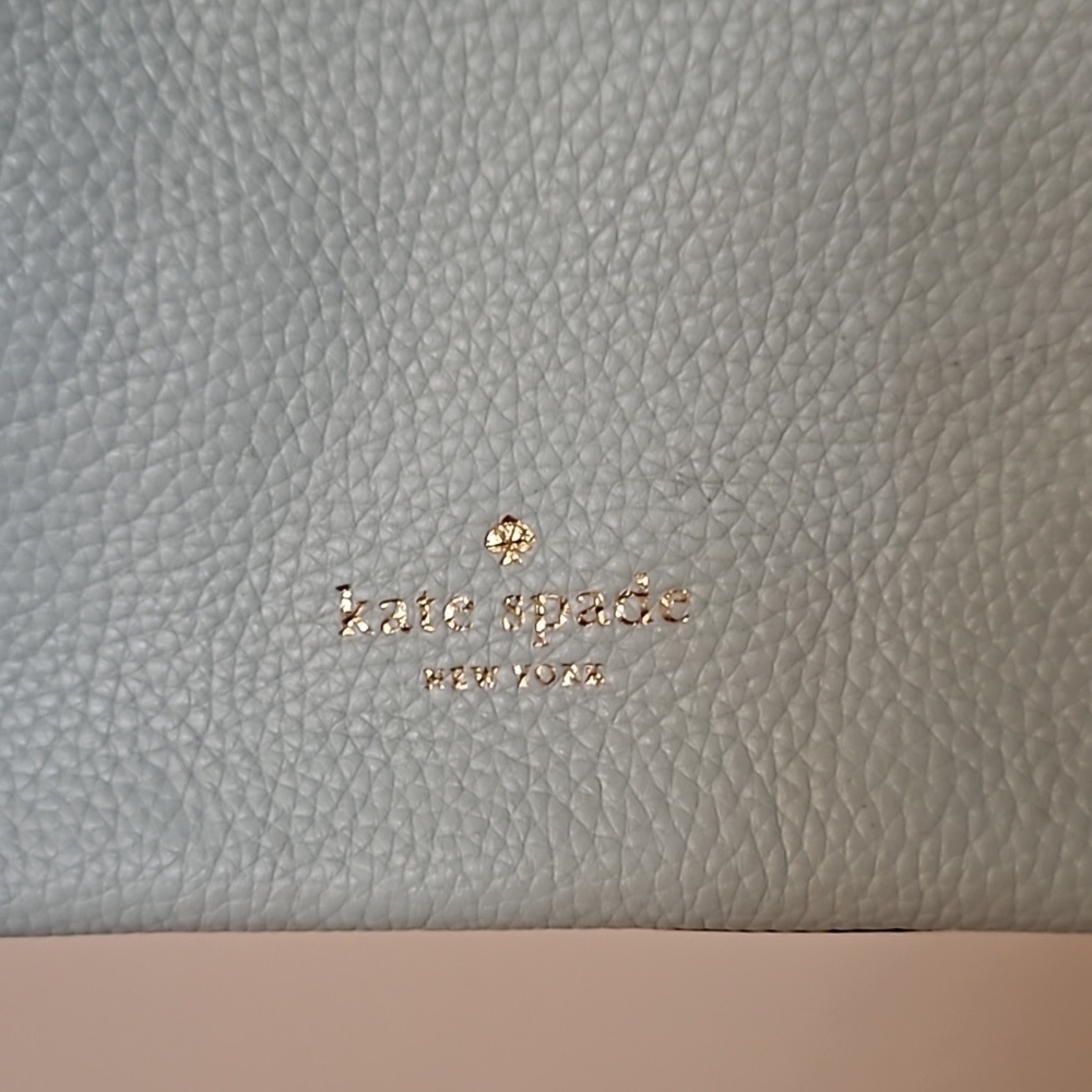 KATE SPADE Mint Carmina Elliot Place Satchel Leather Bag - Picture 4 of 15